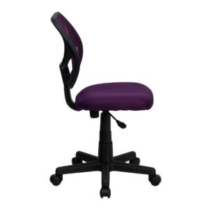 Flash Furniture Neri Low Back Purple Mesh Swivel Task Office Chair