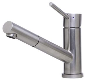 alfi ab2025 solid stainless steel pull out kitchen faucet