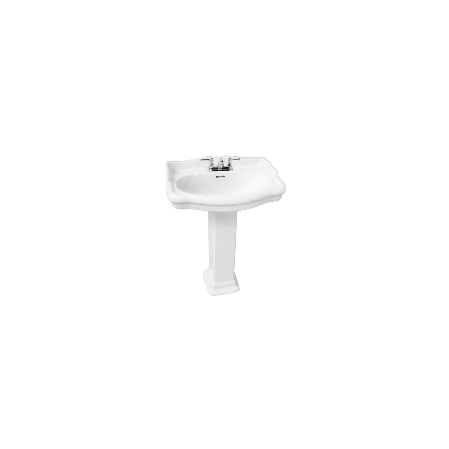 Stanford 600 Pedestal Lavatory 4" Centerset