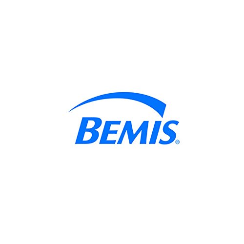 Bemis 1955CTBP 000 Toilet Seat, Elongated Open Front Plastic - White