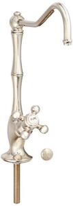 rohl a1435xmpn-2 a2701xmapc filter faucet with mini cross handle, polished nickel