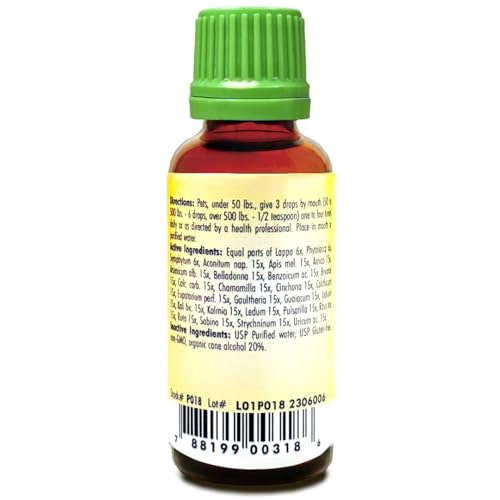 Newton Homeopathics Pets Rheumatic ~ Joint Care - 1 Oz Liquid