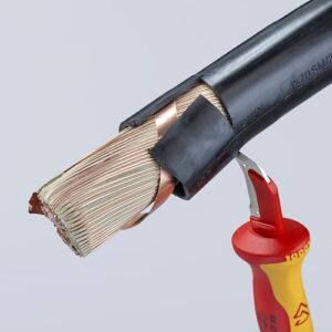 KNIPEX Dismantling Knife-1000V Insulated