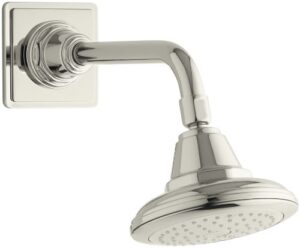 kohler k-13137-ak-sn 5-15/16" 1-function showerhead 2.5 gpm polished nickel