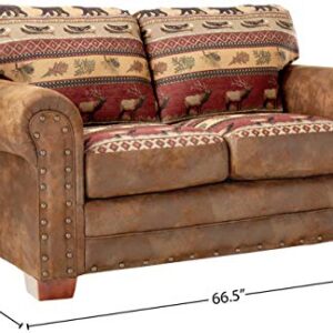 American Furniture Classics Sierra Lodge Love Seat