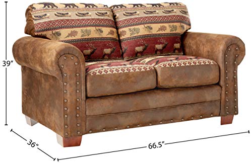 American Furniture Classics Sierra Lodge Love Seat