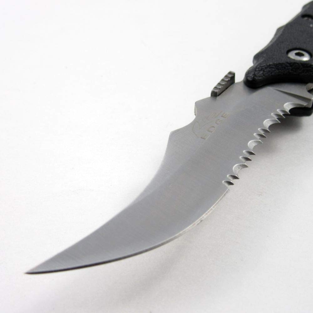 Szco Supplies Black Skull Folding Knife