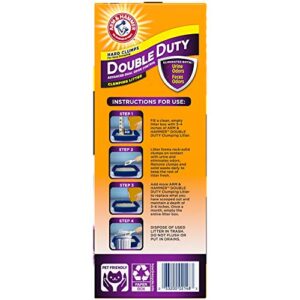 Arm & Hammer Double Duty Clumping Cat Litter, 14lb