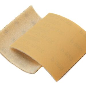 Mirka Goldflex Soft Hand Sanding Sheets 4.5 inch x 5 inch/Grit 320/200 pcs on a roll