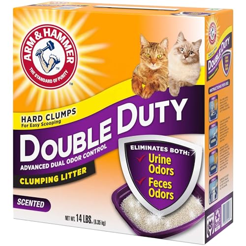 Arm & Hammer Double Duty Clumping Cat Litter, 14lb