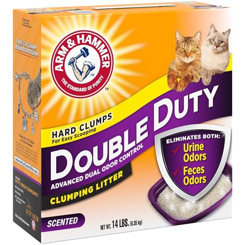 Arm & Hammer Double Duty Clumping Cat Litter, 14lb