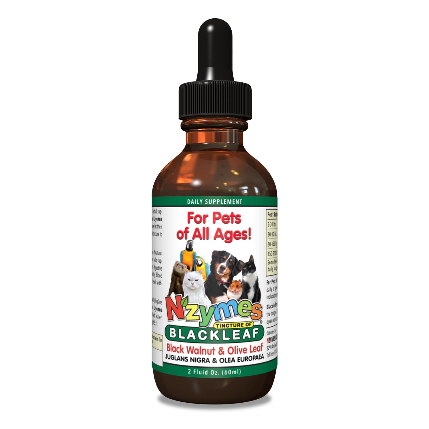 BlackLeaf Tincture for Pets