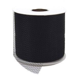 falk net mesh spool 3" wide 40 yd, black