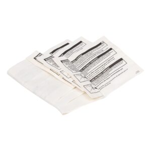 Shop-Vac 90660 Disposable Vacuum Filter Bags, Fits 4 Gallon Tanks, Heavy-Duty Paper, Effective Dirt and Debris Collection, (3-Pack)