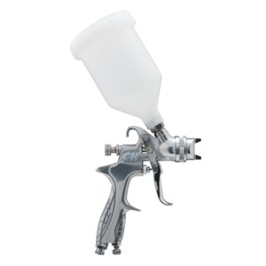 campbell hausfeld general purpose hvlp gravity feed paint spray gun with 600ml canister (dh580000av)