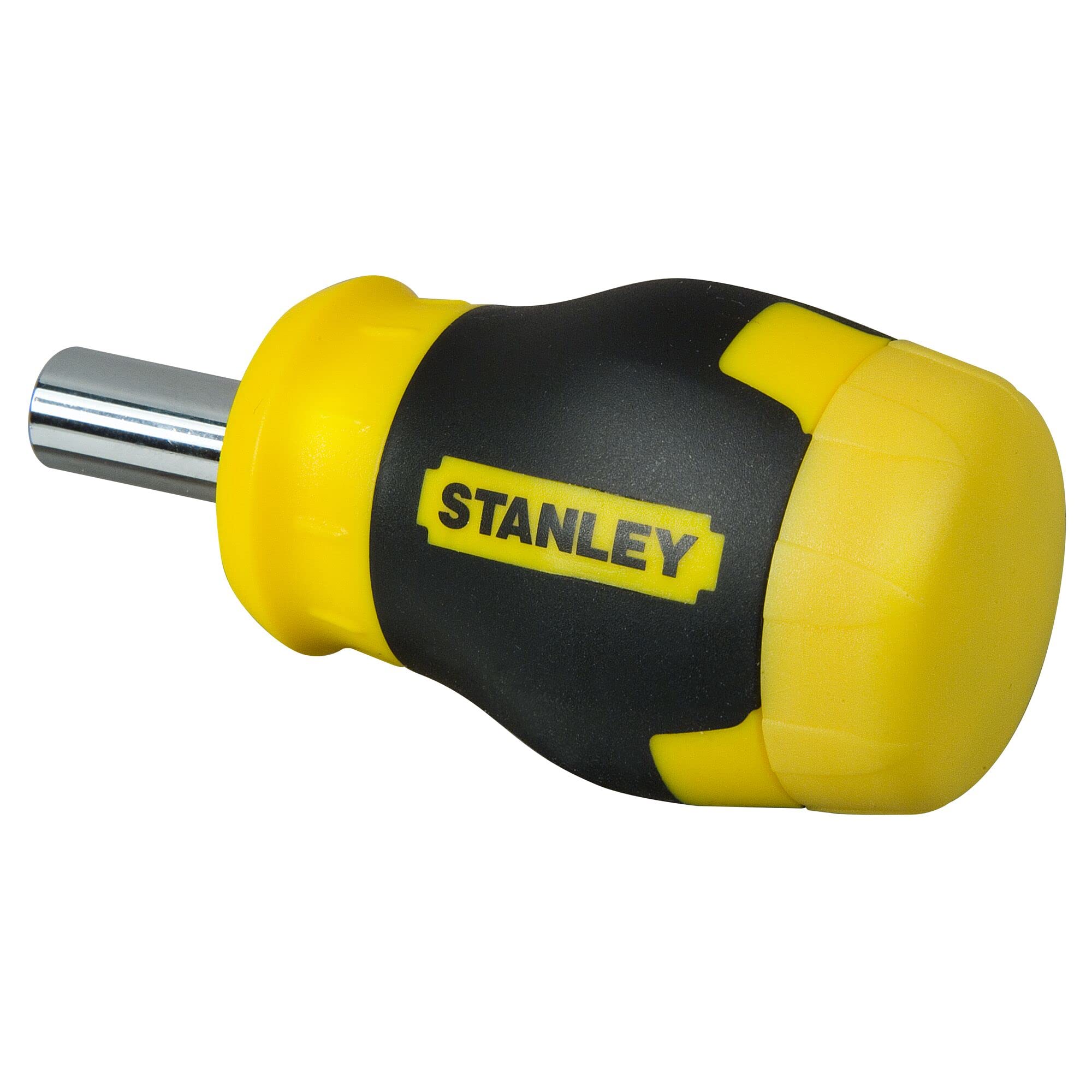 Stanley 0-66-357 Bit-Screwdriver with 6 Bits Slotted/PH, Black/Yellow