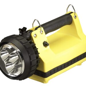 Streamlight 45875 E-Spot LiteBox 1500-Lumen 110000 Candela Rechargeable Spot Beam Lantern with Vehicle Mount System, Direct Wire DC Charging Rack, and Heavy Duty Shoulder Strap, Yellow