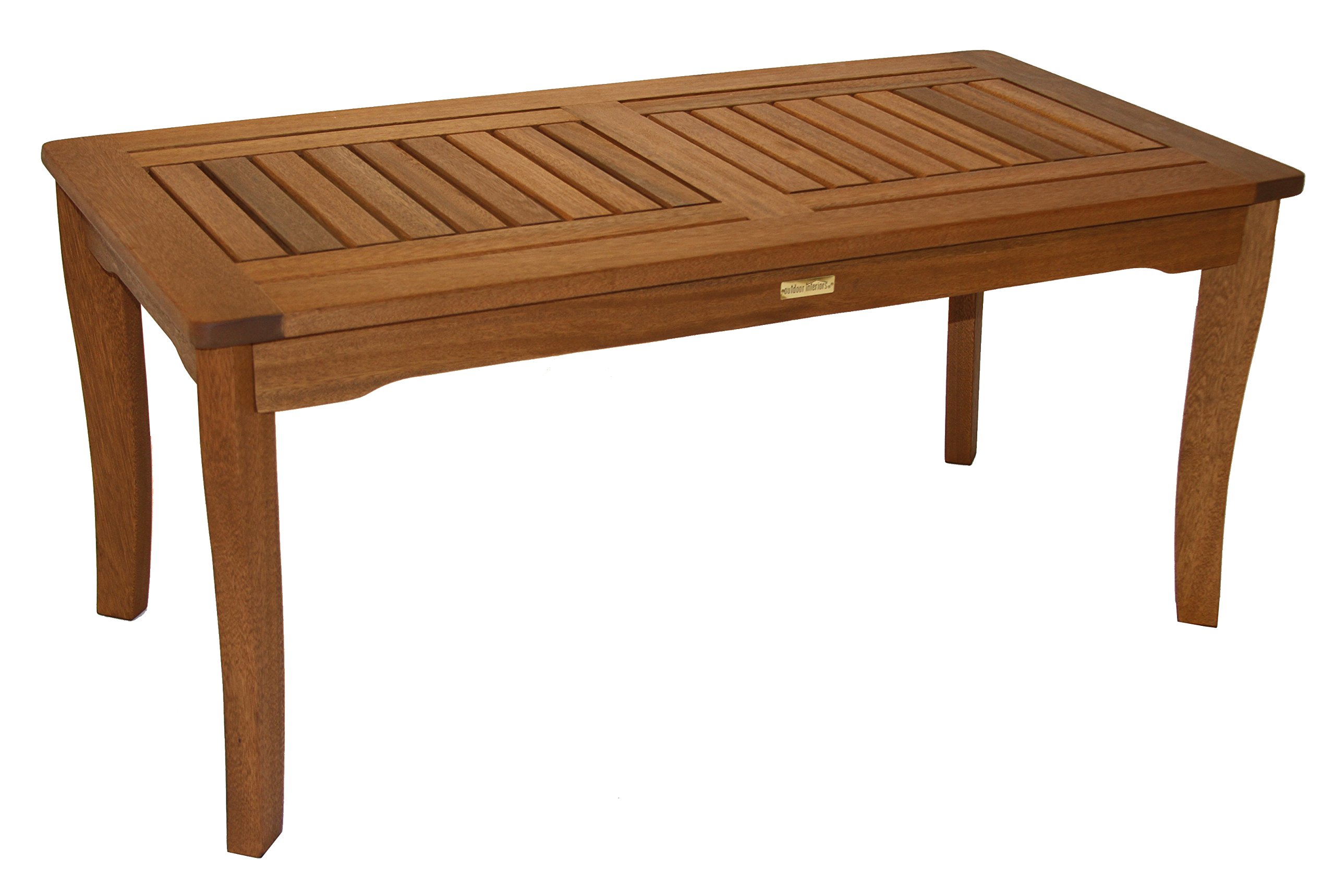 Outdoor Interiors 390070 Eucalyptus Coffee Table