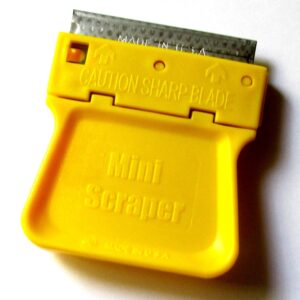 MINISCRAPER Mini Razor Scraper 100 Pack USA MADE