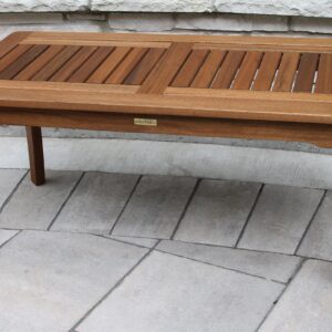 Outdoor Interiors 390070 Eucalyptus Coffee Table