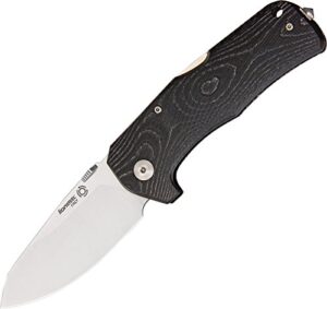 lion steel tm1 micarta handle satin blade