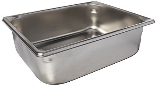 Vollrath 4" Deep Super Pan V™ Stainless Steel Half-Size Steam Table Pan