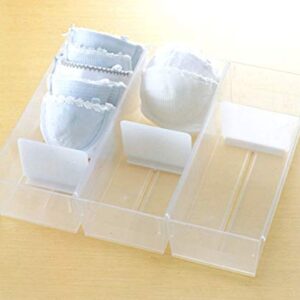 Like-It | CSP-11 | Drawer Organizer | Lingerie Case | One adjustable divider included | 12.99." × 5.51" × 3.74" | Clear |