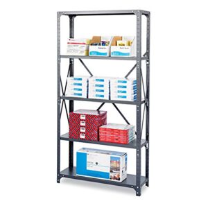 Safco Products 6270 36 by 24 Commercial 6 Shelf Kit, Gray