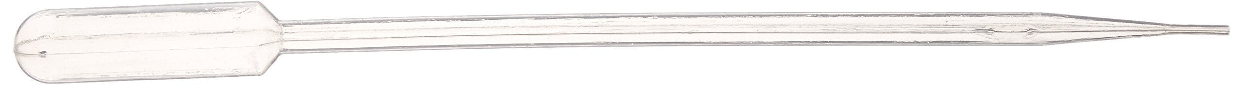 Globe Scientific 139050 LDPE Extra Long Transfer Pipet, Non-Sterile, 300mm Length, 23.0mL Capacity (Box of 100)