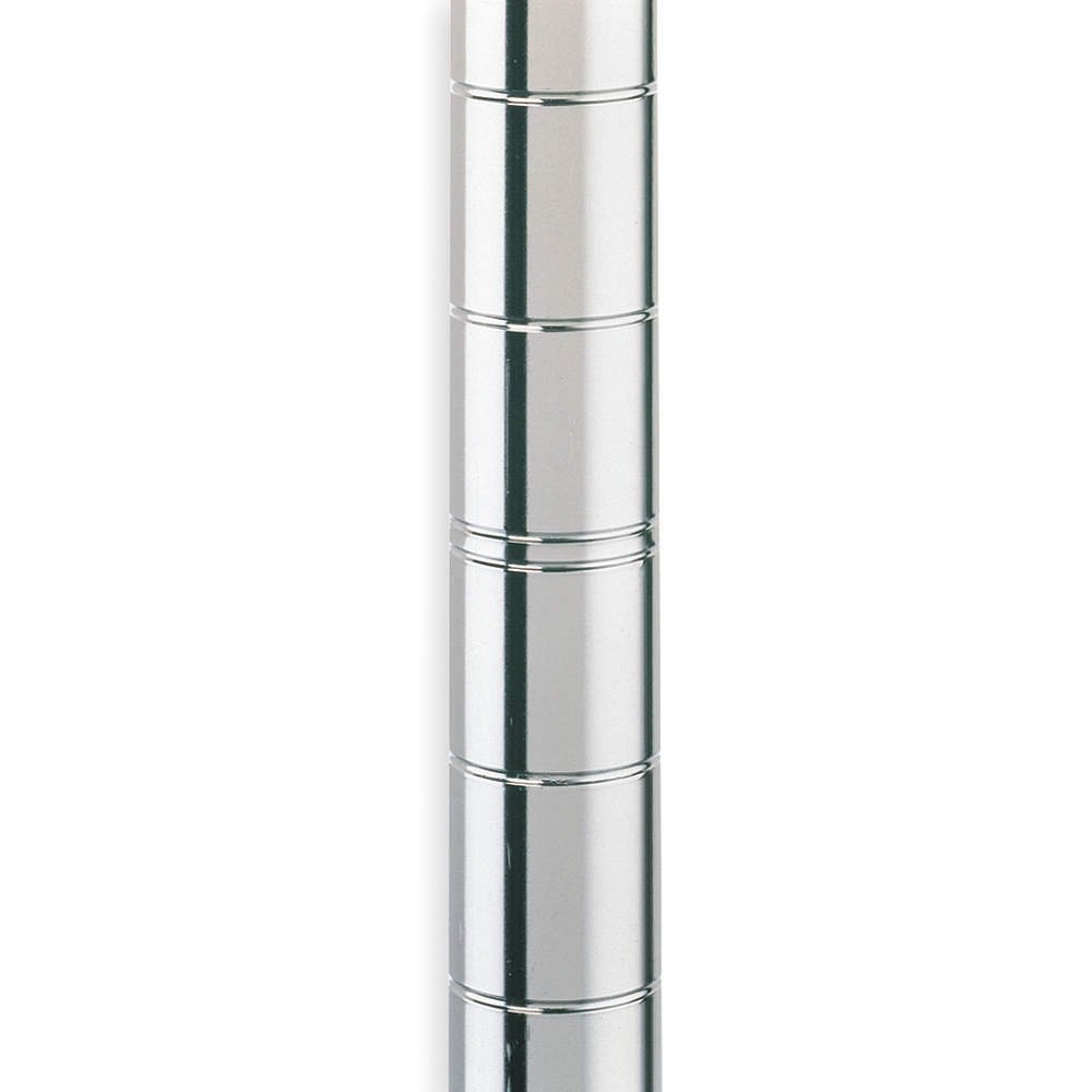 Metro 63UP Metro Site Select Chrome Plated Steel Mobile Post, 1" Diameter x 62-9/16" Height (Pack of 4)