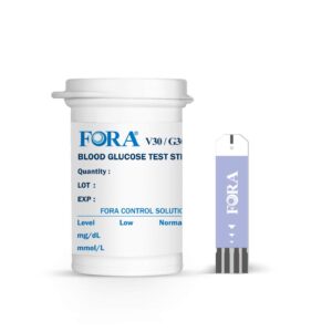 FORA V30/G30/PremV10 DME Test Strips, 50 Strips