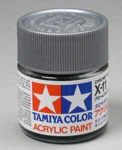 tamiya 81011 acrylic chrome silver