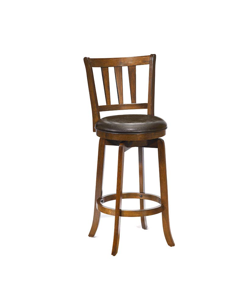 Hillsdale Presque Isle Swivel Stool, Counter Height, Cherry