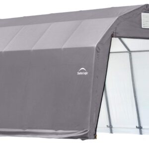 ShelterLogic 97053 Grey 12'x20'x9' Barn Shelter