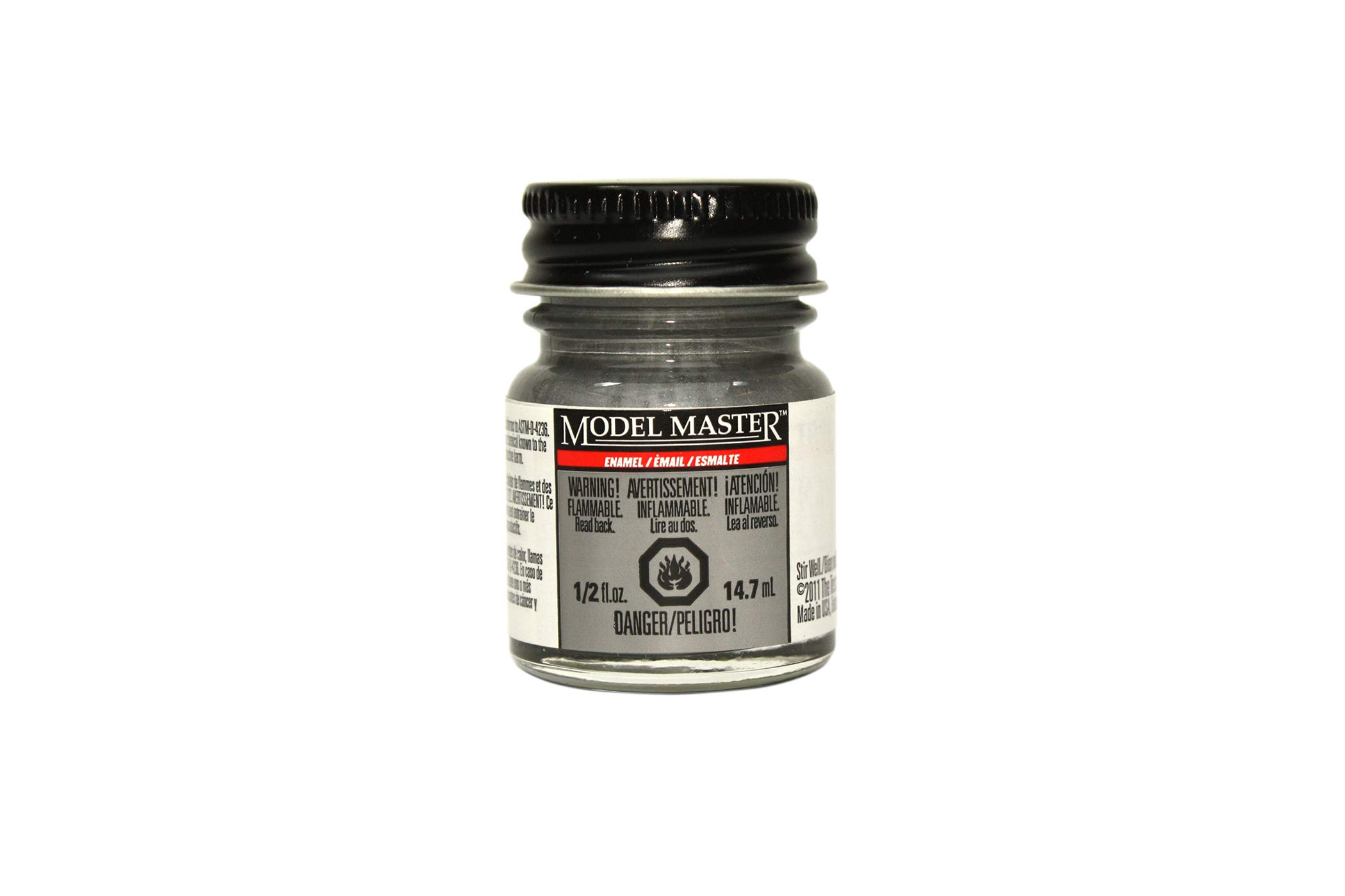 TESTORS 273409 Model Master Silver Chrome Trim 1/2 oz