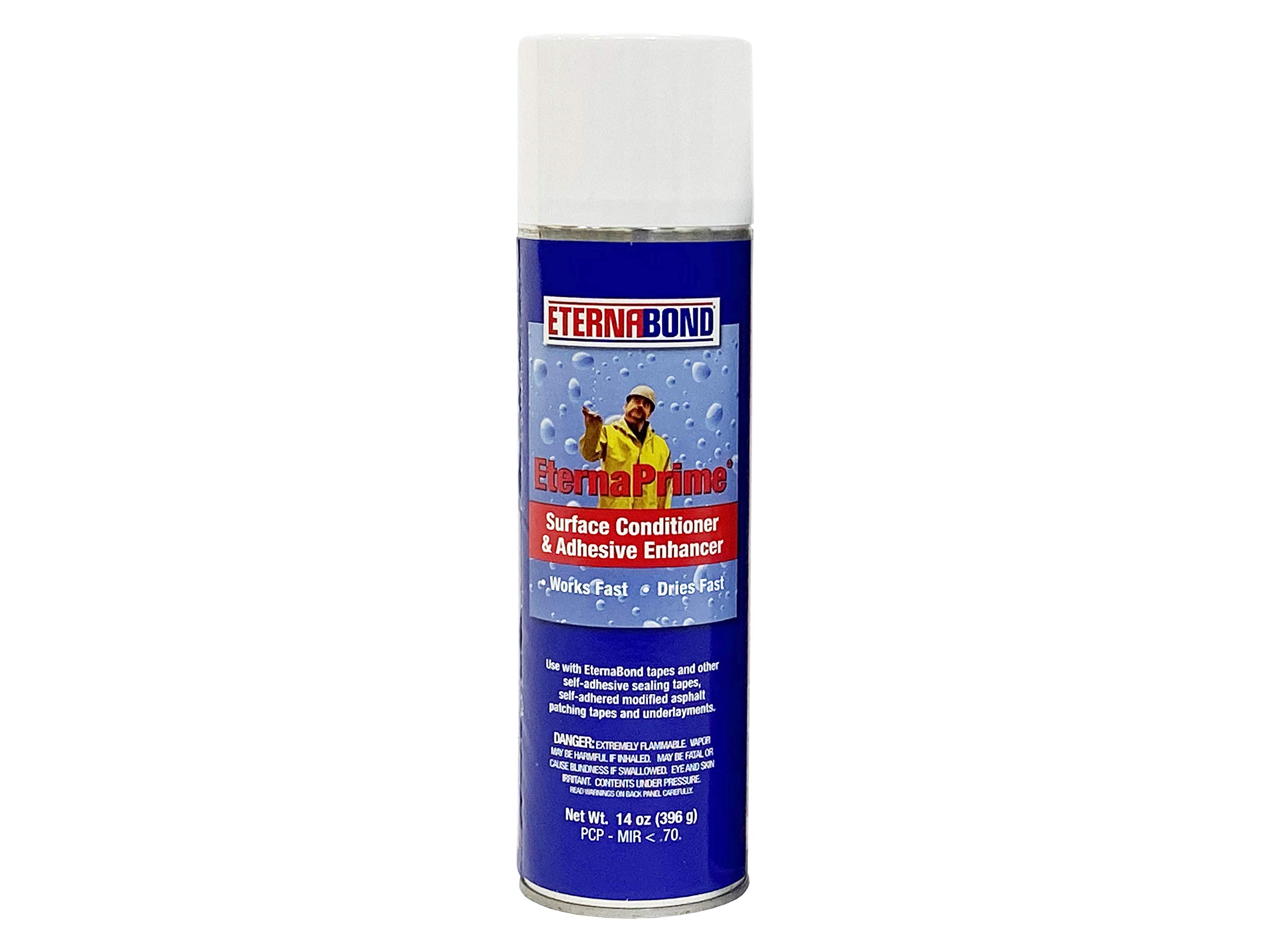 EternaBond EternaPrime Adhesive and Surface Conditioner Spray - 14oz Can | EB-EPSPC | Aids in Adhesion on Dirty or Dusty Surfaces - For MicroSealant and Other Self Adhesive Seaming Tape