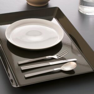 Alessi Pcs.Cutlery Santiago 5 Piece Cutlery Set, Silver