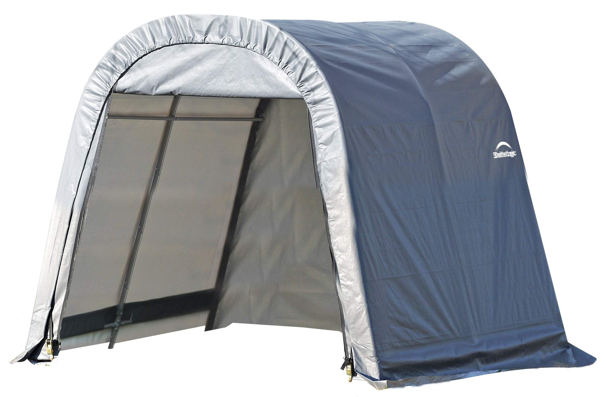 ShelterLogic 77813 Grey 10'x12'x8' Round Style Shelter