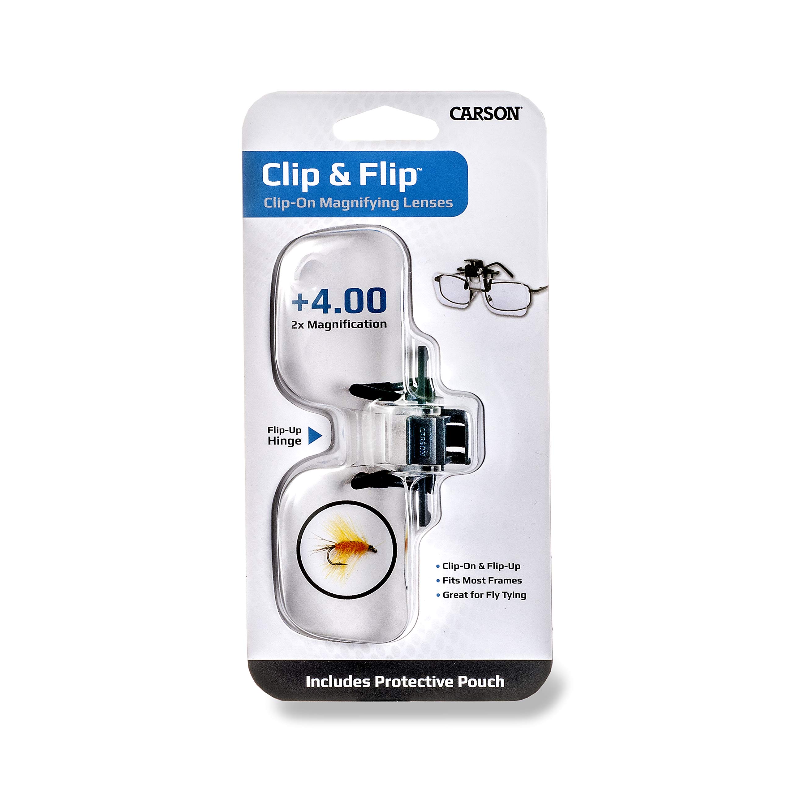 Carson Clip and Flip 2x Power Magnifying Lens (OD-14)