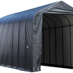 ShelterLogic Garage 16 x 40 x 16 Peak Standard Grey