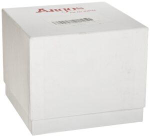 argos r3014a white cryo/freezer box without dividers, 5-3/4" length x 5-3/4" width x 4-7/8" height