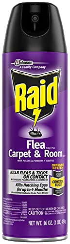 Raid Flea Killer Carpet Room Spray, 16 OZ