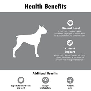 Vita-Tabs Silver - Vitamins, Minerals, Nutrients - Support for Senior Dog - Supplement for Healthy Bone, Joint, Energy, Immune System - 100 Chewable Tablets