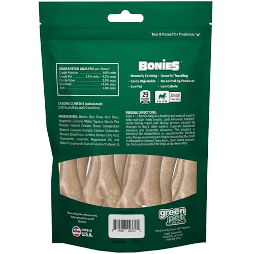 BONIES Natural Calming Multi-Pack MINI (20 Bones / 7 oz)