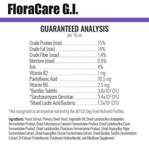 Pet Health Solutions FloraCare G.I. for Dogs & Cats - Dietary Supplement Paste - Healthy Intestinal Tract, Digestion, Bowel Health - Vitamin, Protein, Fat, Fiber - 60 CC,RAPIDCARE60CC