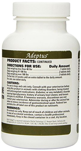 Adeptus Nutrition 60 Tablets Nimble Supreme Pet, 3.5 x 3.5 x 4.75