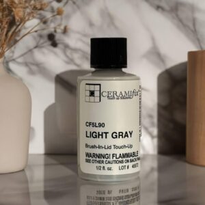 Ceramifix .5 oz Light Gray Touch up Paint for Tile, Appliances and More