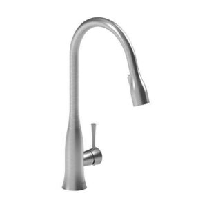 riobel ed101ss edge kitchen faucet with spray, ss