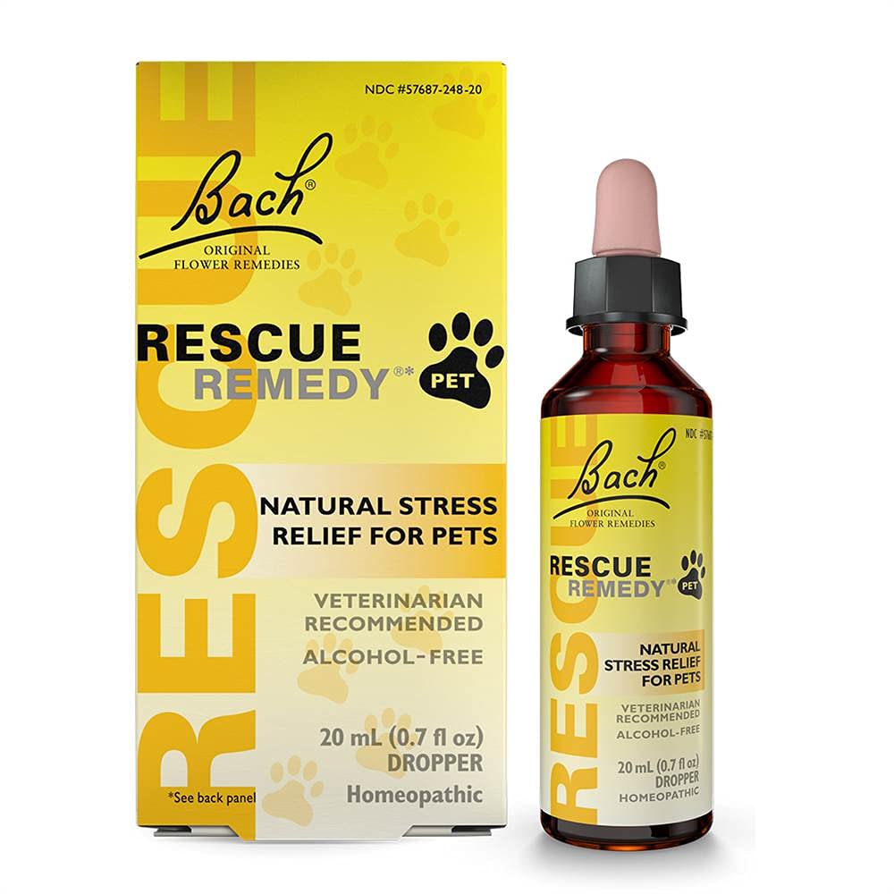 Bach Flower Essences Rescue Remedy Pet 20 Ml (2 Pack)