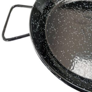 Garcima 22-Inch Enameled Steel Paella Pan, 55cm